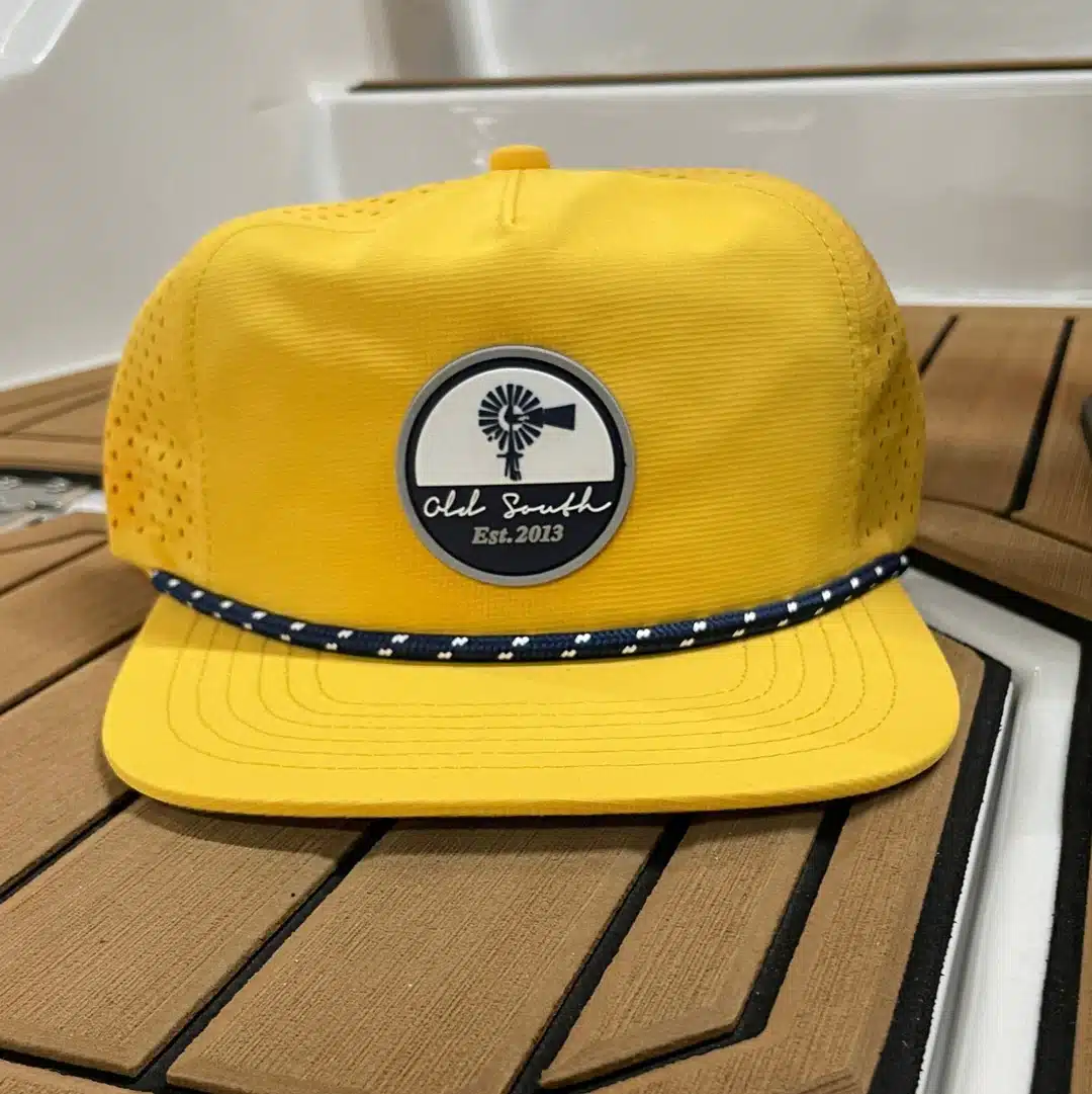 Circle Patch Hydro Hat by Old South Apparel – Yellow